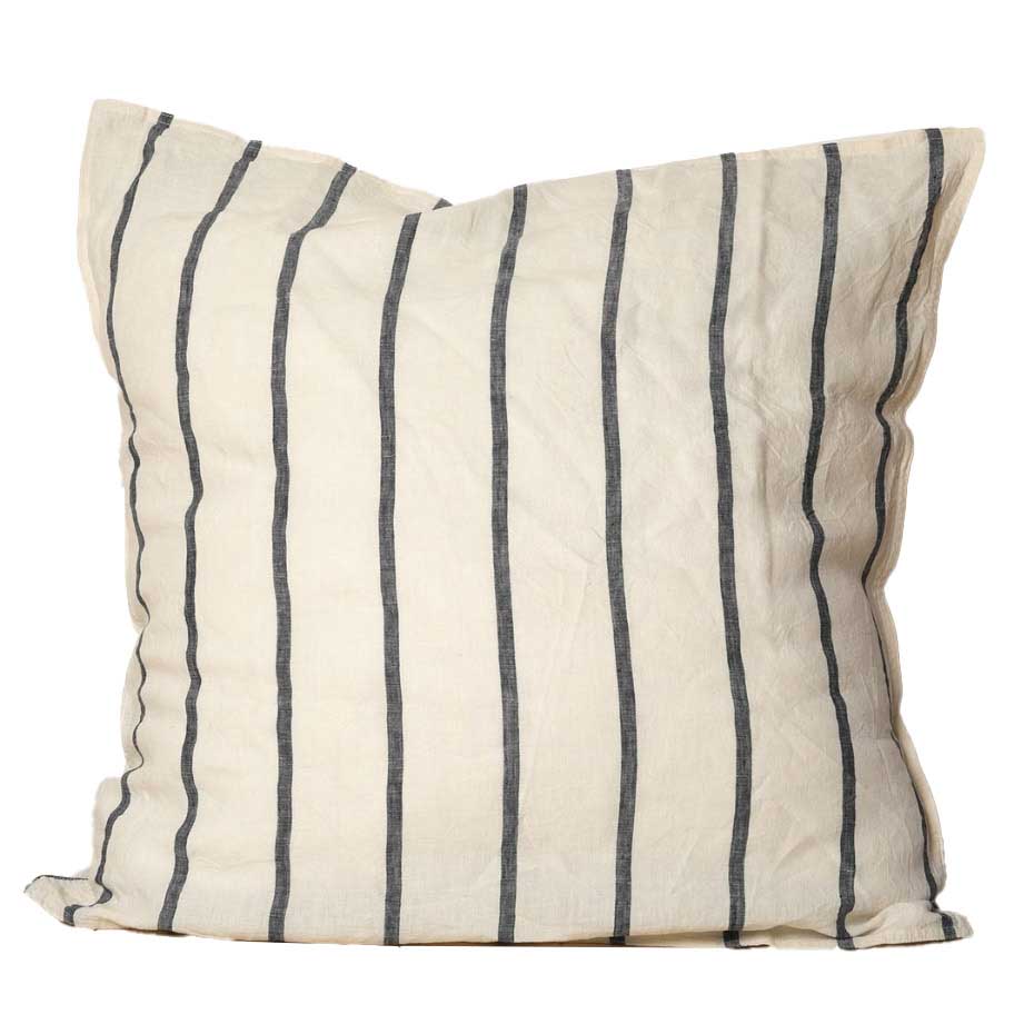 Home Lab 100% French Flax Linen Euro Pillowcase